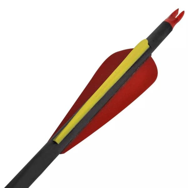 vidaXL Pilar för recurvebåge standard 30 0,76 cm kolfiber 12-pack