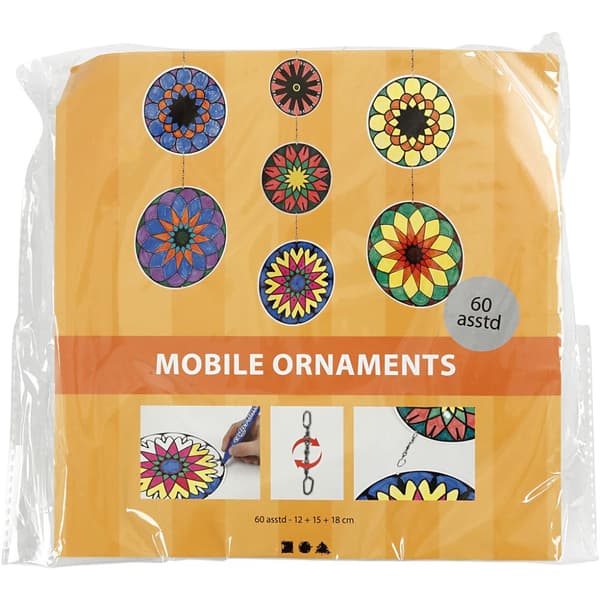 Mobilhängen med tryck - 300 g - 60 st