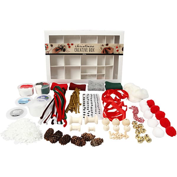 Pysselset - Stor Kreativ Box- Traditionell Jul