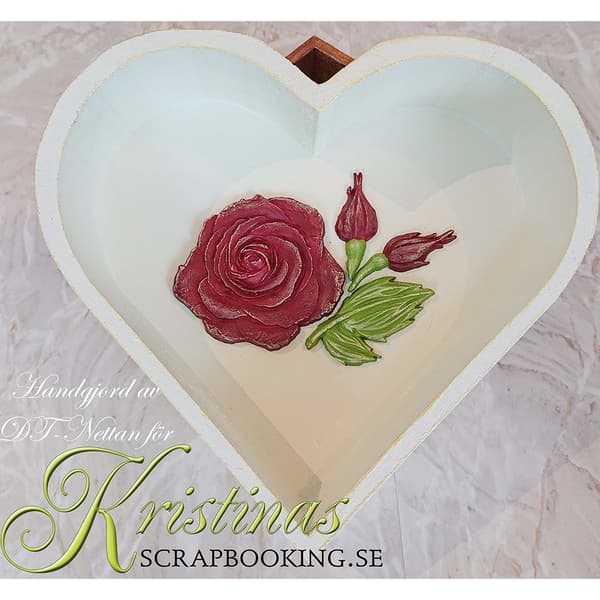 Hjärteskålar av Kejsarträ - 3 st - 13-25 cm