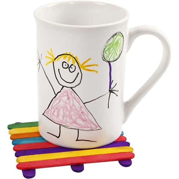 Drömset för Pysselälskaren - Glitter och träpinnar - 1 set