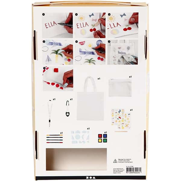 Pyssel Set Sommarpyssel - Kreativ med Textilier