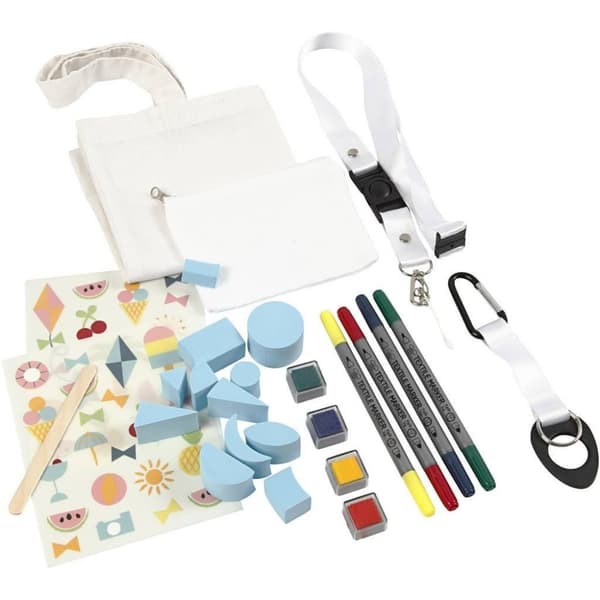 Pyssel Set Sommarpyssel - Kreativ med Textilier