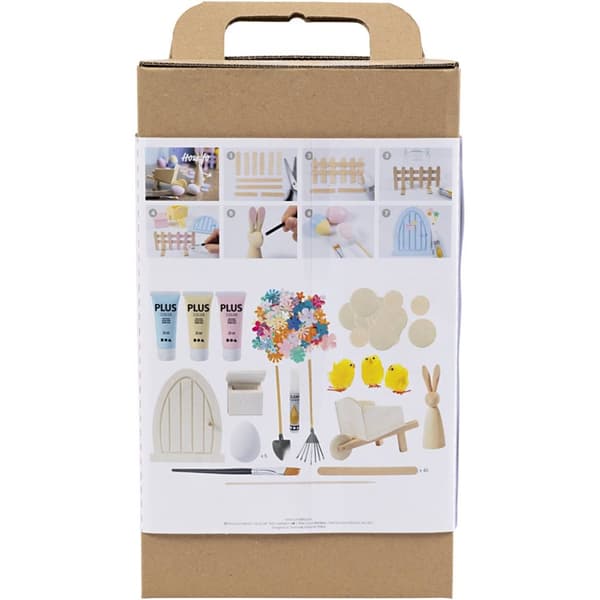 DIY Kit Påskharens dörr - Gör-Själv Pyssel Set Påsk