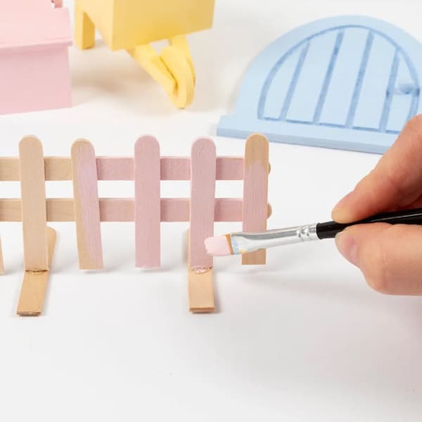 DIY Kit Påskharens dörr - Gör-Själv Pyssel Set Påsk