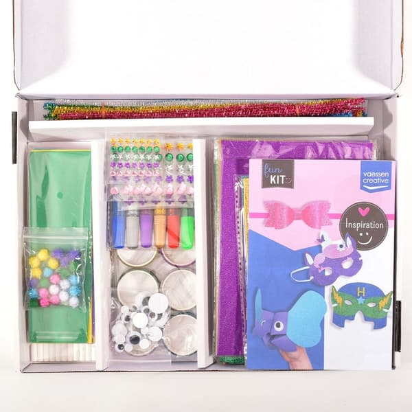 Glitter Pyssel Kit för barn - Över 400 Delar