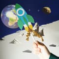 Miniatyrbild 6 av 7: Glitter Pyssel Kit för barn - Över 400 Delar