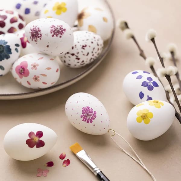 DIY Kit - Påskpyssel med 12 st Decoupage Ägg