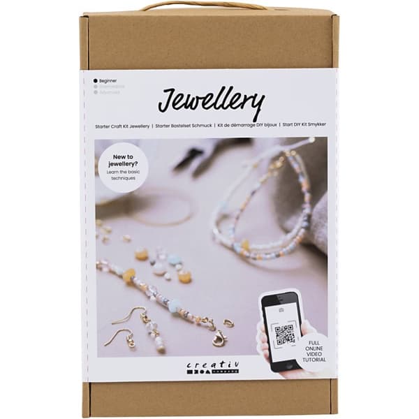 DIY Pysselkit - Gör Egna Smycken - Inkl tänger och mycket mer