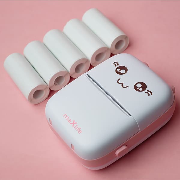 Maxlife Label Printer MXTP-100 - Pink