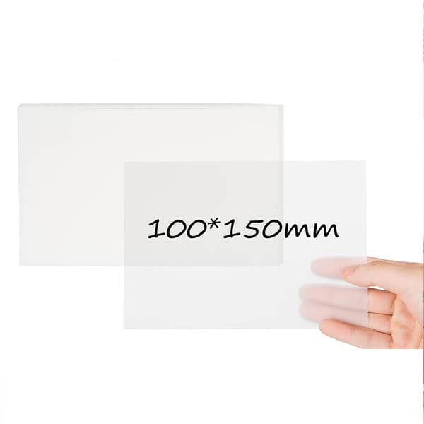 Läpinäkyvät muistilaput 100x150mm - 50-pack