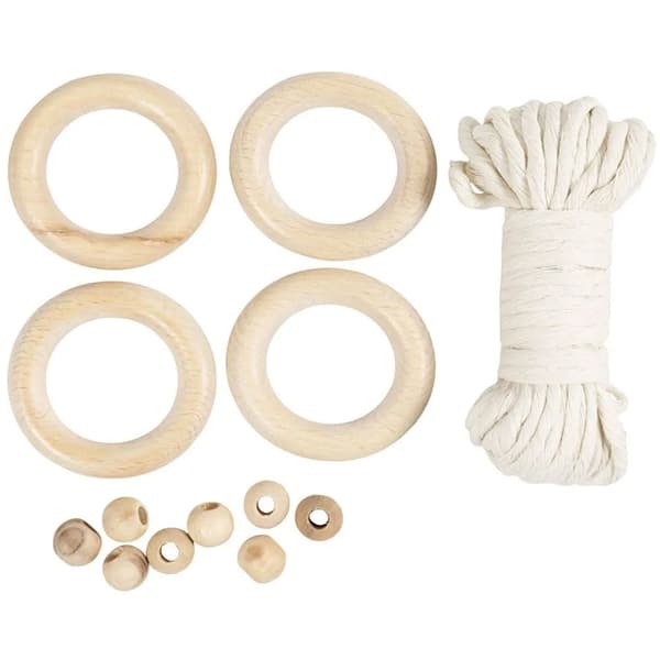 DIY Pysselkit Makramé - Servettring i Bohemisk Stil
