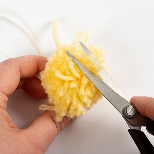 Mini Kit Påskpyssel - Pompom Kycklingar