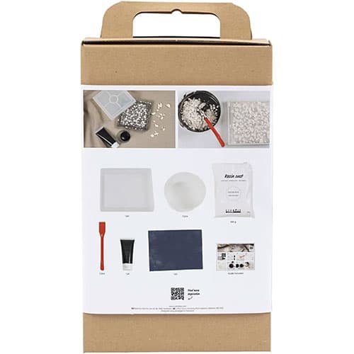 DIY Kit Resingjutning - Bricka med Terrazzo Flakes