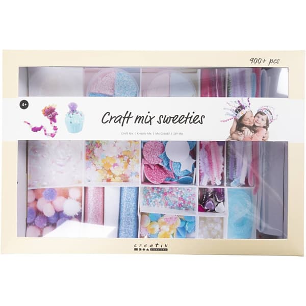 Pysselset - Craft Mix Sweeties - Pastell