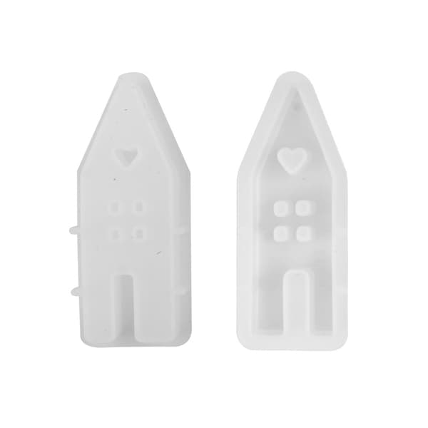 Silikonform till Ljus 12,5cm - Hus