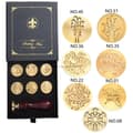 Pikkukuva 2 / 2: Vahaliimapakkaus, retro-tyyli, tee-se-itse sinetöintisetti, 7Seals lahjapakkaussetti9
