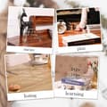 Miniatyrbild 3 av 4: Transparent memo board i akryl - 20x14 cm