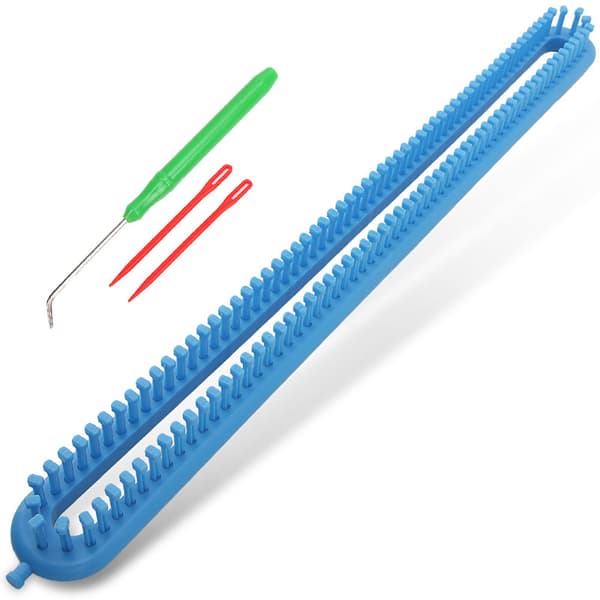 Väv och flätningskit 58 cm med DIY virknål och plastnål