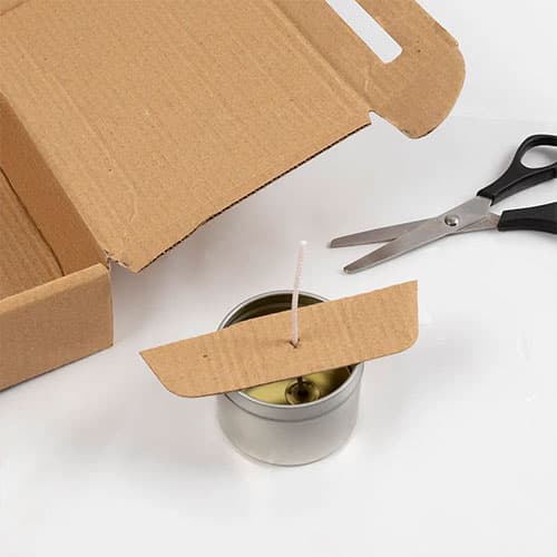 Mini DIY Kit Ljustillverkning - Sojaljus i Burk med Kristaller