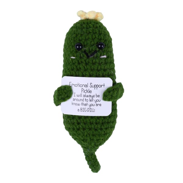 Stickad Gurka - Emotional Support Pickle