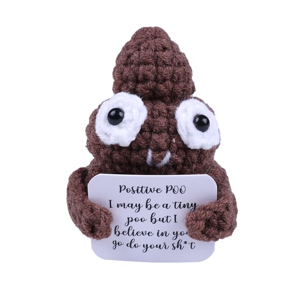 Stickad Pile of Poo - Positive Poo