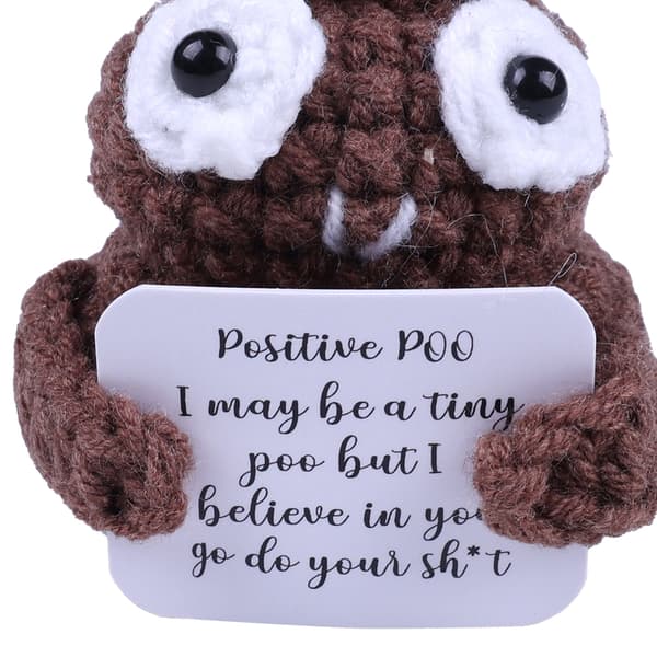 Strikket bunke af lort - Positive Poo