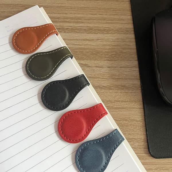 Magneettinen kirjanmerkki kestävästä PU-materiaalista
