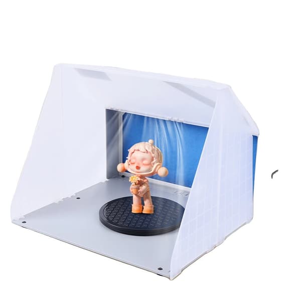 Professionellt Airbrush Utsugssystem, 25 Watts Fläktkraft, 3 m³/min Luftflöde,VIT