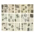 Miniatyrbilde 1 av 5: Scrapbookingpapir Urter - 30 ark med botaniske motiver
