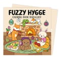 Miniatyrbild 1 av 2: Målarbok med mysiga motiv – 40 ark i kvadratiskt format