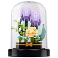 Miniatyrbilde 2 av 4: Byggeklosser i glasskuppel - Blomster