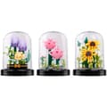 Miniatyrbilde 1 av 4: Byggeklosser i glasskuppel - Blomster
