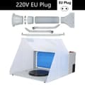 Pikkukuva 2 / 2: Ilmavirtasuihkukoppi, suodattimen poistoilmapuhallin, LED-valot, 220V EU-pistoke