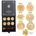 Pikkukuva 2 / 2: Vahaliimapakkaus, retro-tyyli, tee-se-itse sinetöintisetti, 7Seals lahjapakkaus Set6