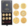 Pikkukuva 1 / 2: Vahaliimapakkaus, retro-tyyli, tee-se-itse sinetöintisetti, 7Seals lahjapakkaussetti9