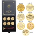 Pikkukuva 2 / 2: Vahaliimapakkaus, retro-tyyli, tee-se-itse sinetöintisetti, 7Seals lahjapakkaus Set2