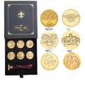 Pikkukuva 1 / 2: Vahaliimapakkaus, retro-tyyli, tee-se-itse sinetöintisetti, 7Seals lahjapakkaus Set2