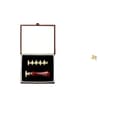 Miniatyrbild 1 av 2: Vaxstämpelset, retrodesign, DIY-sigillhantverkssats, 6Seals Presentask Set5