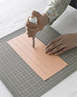 Screw Hole Punch - 3 Storlekar