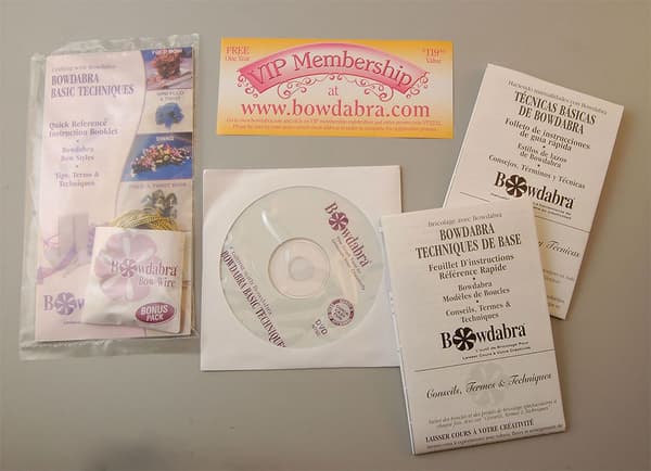 Bowdabra Stor - Rosetttillverkare - Bow Maker