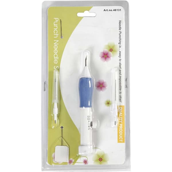 Punch Needle - Längd 13 cm - 1 set