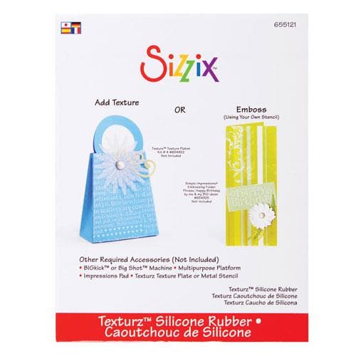 Sizzix Texture Silicone Rubber