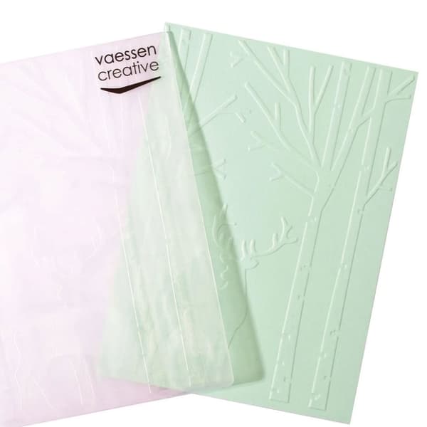 Embossing Folder A6 - Deer In Forest - Vaessen