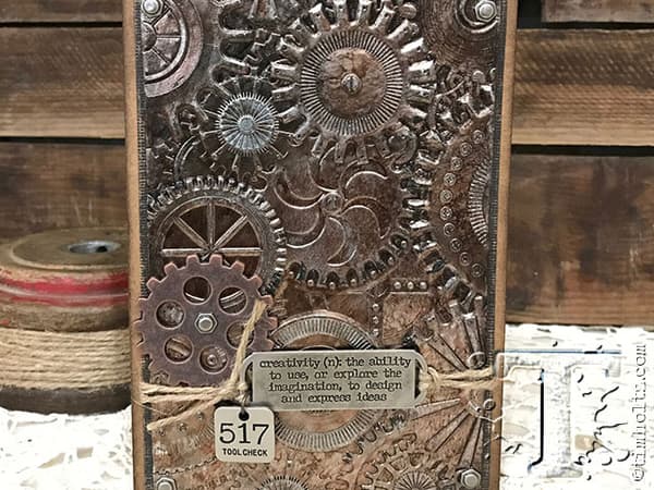 Embossing Folder 3D Texture Fades Tim Holtz Sizzix - Botanical