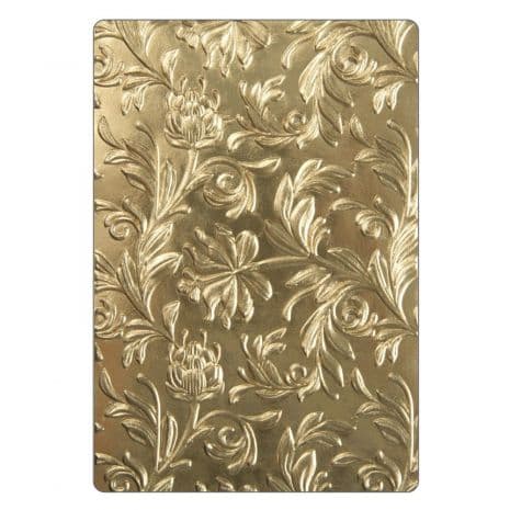 Embossing Folder 3D Texture Fades Tim Holtz Sizzix - Botanical