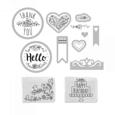 Sizzix Sidekick Starter Kit - White & Gray