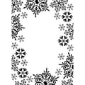 Miniatyrbild 1 av 4: Embossing Folder A6 - Snowflake Trim - Vaessen