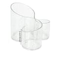 Miniatyrbillede 1 af 2: Silicone Opbevaringsboks Form, Alsidig Tre-Slots Design, Nem Udmoldning,HVID