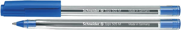 SCHNEIDER Tops 505 kulspetspenna, M, blå